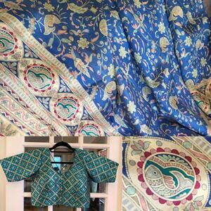 Festive Printed Silk Saree Indian Sari for Women Lightweight Casual Wear Saree